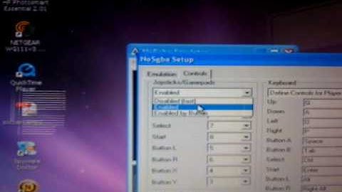 How To Make No$GBA work with a controller (X360/PS3)