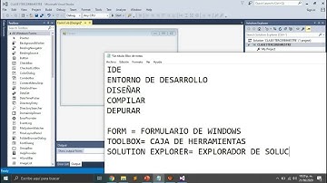 PRIMER PROGRAMA EN VISUAL NET
