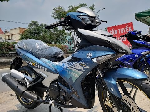 EXCITER 150 MÀU XANH BẠC | CÁCH PHÂN BIỆT XE ZIN | Soi cận cảnh Yamaha Exciter 150 2019 màu xanh bạc