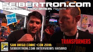 Seibertron.com interview Hasbro's Transformers Brand Team at SDCC 2018