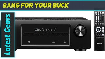 "Denon AVR-1513 AV Receiver: Unleash the Power of 5.1 Channel Surround Sound"