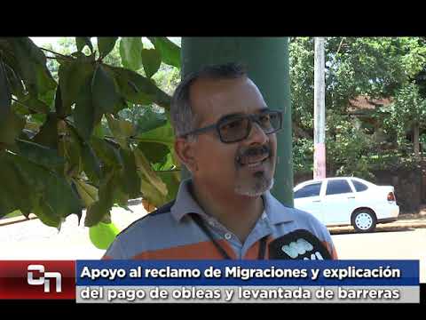 Freddy Rios Freddy. Ríos. Asoc Paradas Unidas. Apoyo al reclamo de Migraciones ...