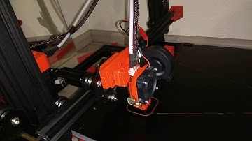 Creality cr-10 Magnet Mount printing xyz cube with 700 acceleration 60 Speed