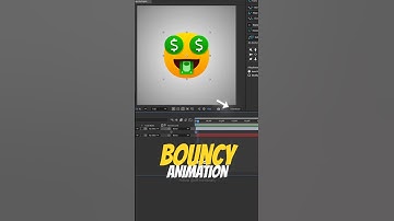 Create Bouncy Animations in Seconds! ⚡ #aftereffects