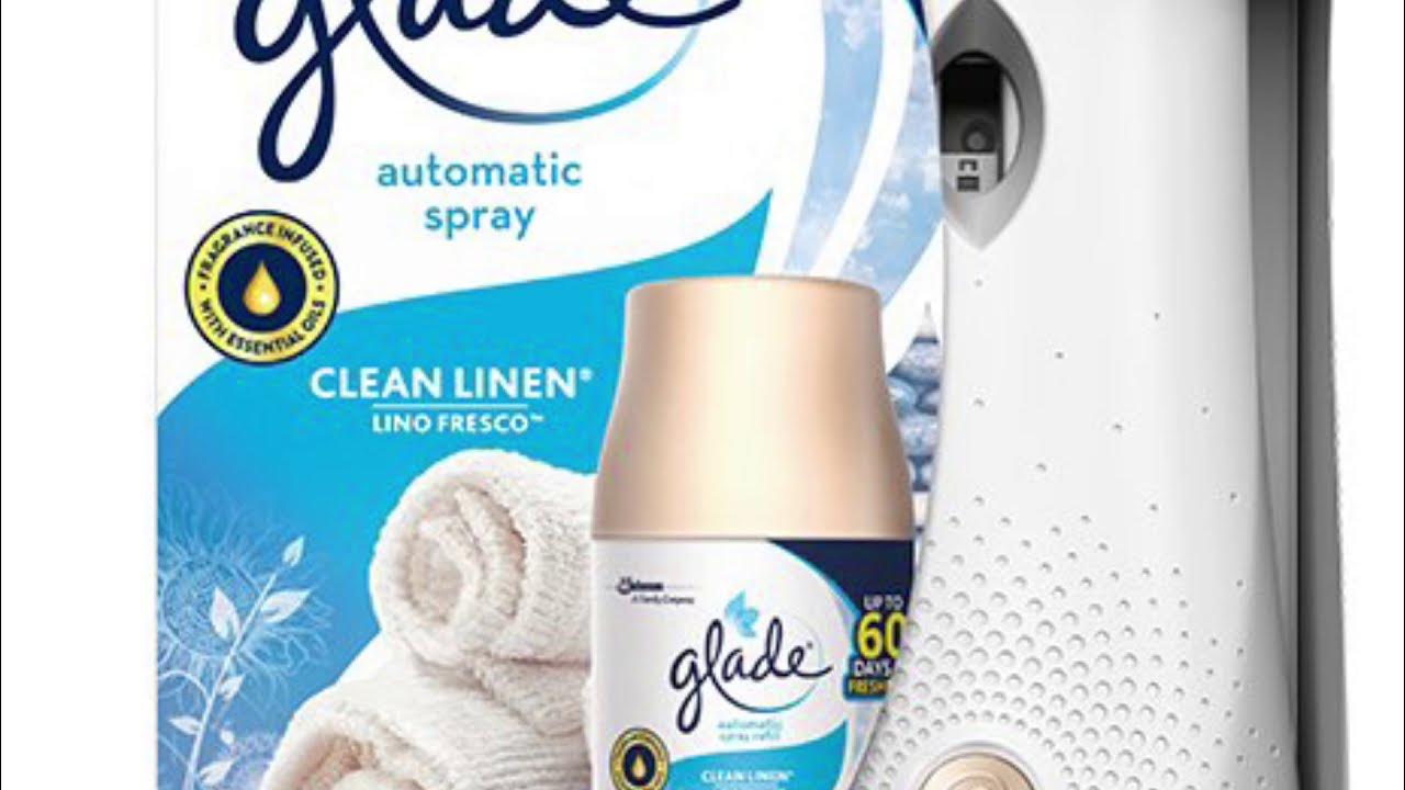 How to open and use Glade Automatic Spray YouTube