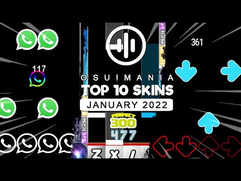 osu! Top 10 Best Skins Compilation