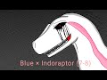 Blue × Indoraptor (7-8)