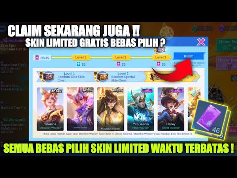 CLAIM SEKARANG!! SKIN