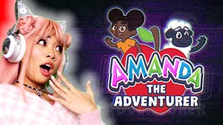 THIS GAME IS SO FUN! Amanda the Adventurer ALL SECRET TAPES!
