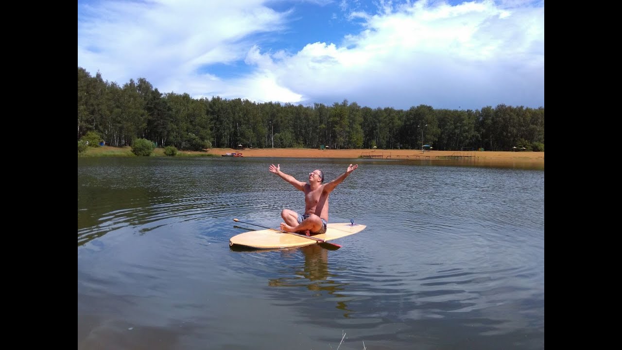 DIY SUP board - YouTube