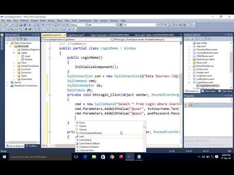 WPF Login Form