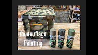 初心者がやっても失敗しない迷彩塗装のやり方　How to make a camouflage painting that does not fail
