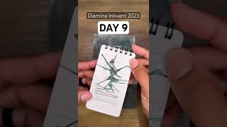 #Inkvent 2023 Day 9: Diamine Moon Beam
