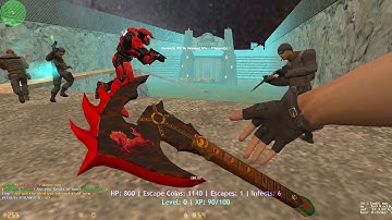 COUNTER STRIKE ZOMBIE ESCAPE MOD MAP ze_jurassicpark_a1 (Server Coffee Lobby)