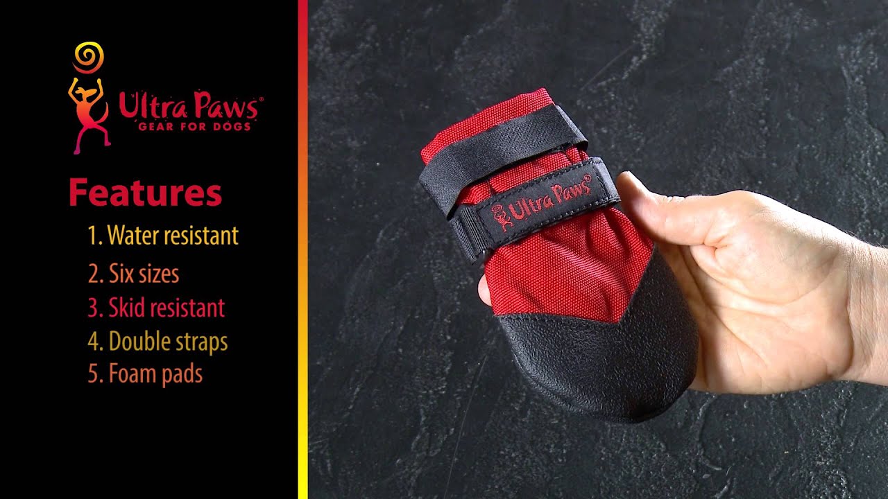 Ultra Paws Dog Boots Size Chart