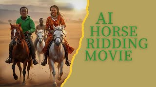 AI generated Horse Ride Movie/cheferese/በአርቴፊሻል ኢንተለጀንስ የተሰራ የፈረስ ግልቢያ ፊልም/ቼ ፈረሴ