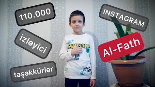 INSTAGRAM səhifəmizdə izləyicilərin sayı 110.000 nəfər oldu, təşəkkürlər.