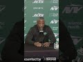 HC Aaron Glenn Talks Late‑Round Additions #nyjets #nfldraft #shorts