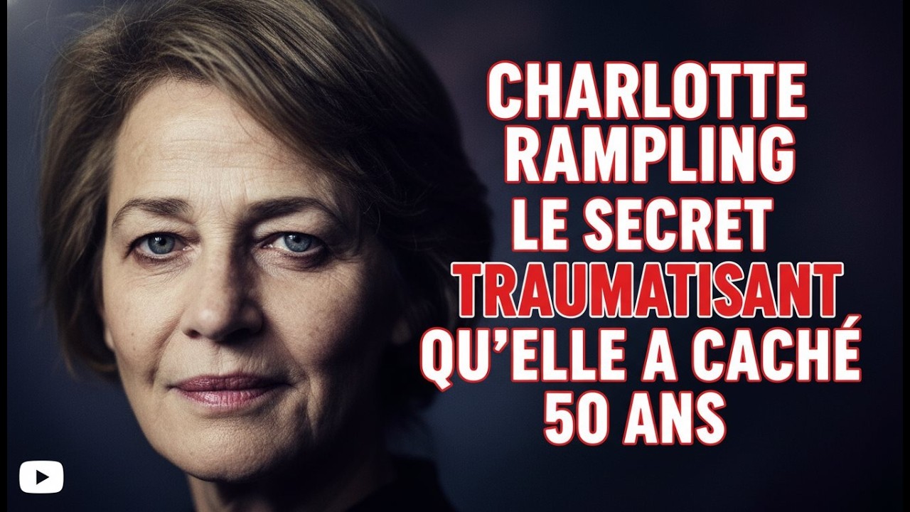 Charlotte Rampling   le secret traumatisant qu'elle a caché 50 ans
