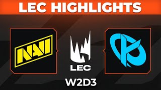 Navi Vs Kc Highlights Lec 2026 Versus Natus Vincere Vs Karmine Corp By Onivia