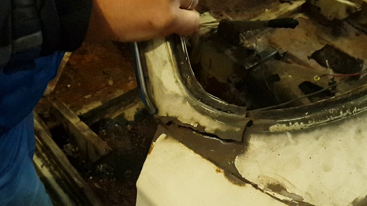 Оторвало стойки ветрового стекла ВАЗ - это ЖЕСТЬ ! - YouTube