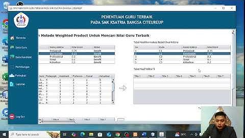 Simulasi Program Skripsi UNINDRA | Hamzah - (202143501020) - Teknik Informatika