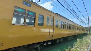 2022.8.28 普通列車 115系 N-18編成 4B 下関→山陽本線→岩国 山陽本線