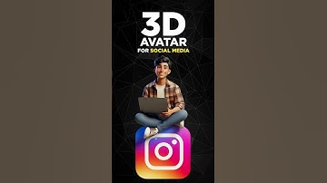 Make 3D avatar for social media 🔥 #ai #avatar #socialmedia #shorts #editing  #digitalavatar