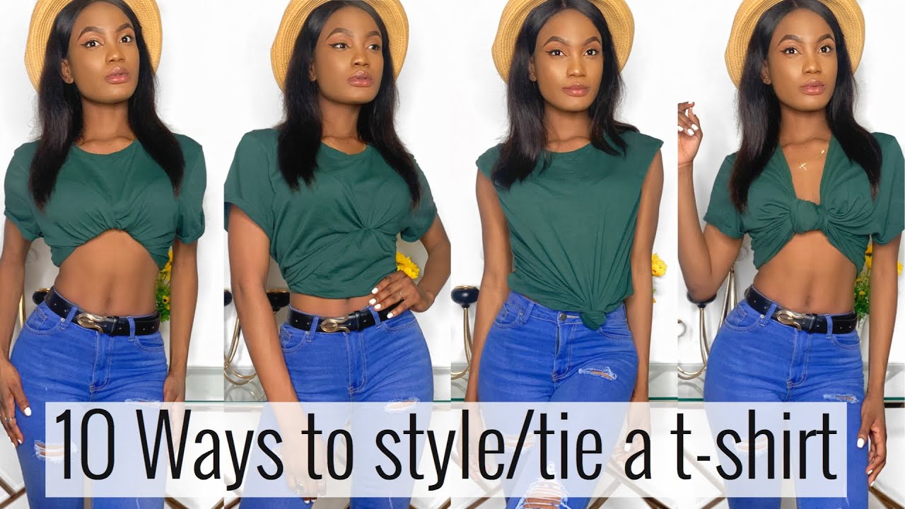 10 Different Ways To Wear A T-shirt