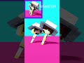 JJ & JJSister MJ 45° dance 😱🤣【MaizenAnimation】