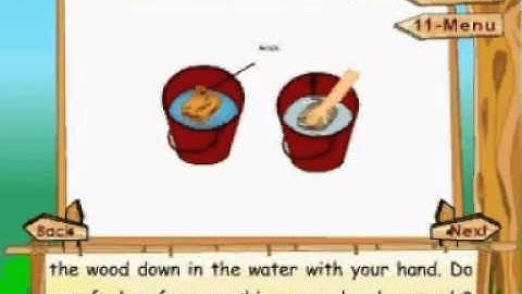 Learn Science - Class 5 - Machines, Force and Energy - Floating and Sinking