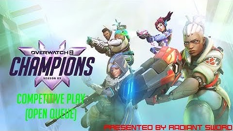 Overwatch 2 / Competitive Play (S9) (Open Queue) / Blizzard World (Night) (13+)