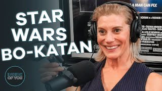 KATEE SACKHOFF on Playing the Voice & Live Action of Bo-Katan in STAR WARS