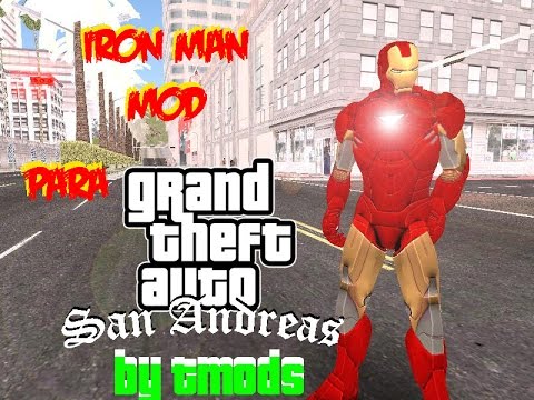 gta san andreas mod iron man 3