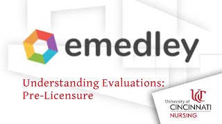 eMedley Tutorial: Understanding Evaluations: Prelicensure