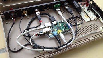 RaspberryPi in a Commodore 64 breadbox case