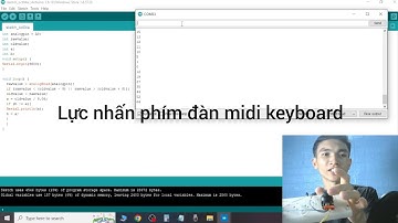 Lực nhấn phím đàn Midi keyboard, arduino đọc tín hiệu analog