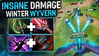 Winter Wyvern Hard Carry Comeback Rampage 30 Kills Dota 2 Gameplay