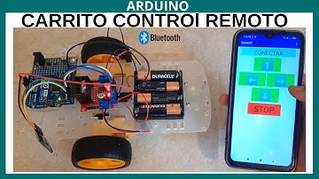 Cómo armar y programar un carrito con Arduino controlado por Bluetooth desde el celular - Desde Cero