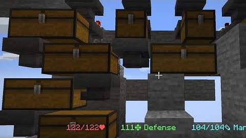 Building a sorting system in Hypixel skyblock