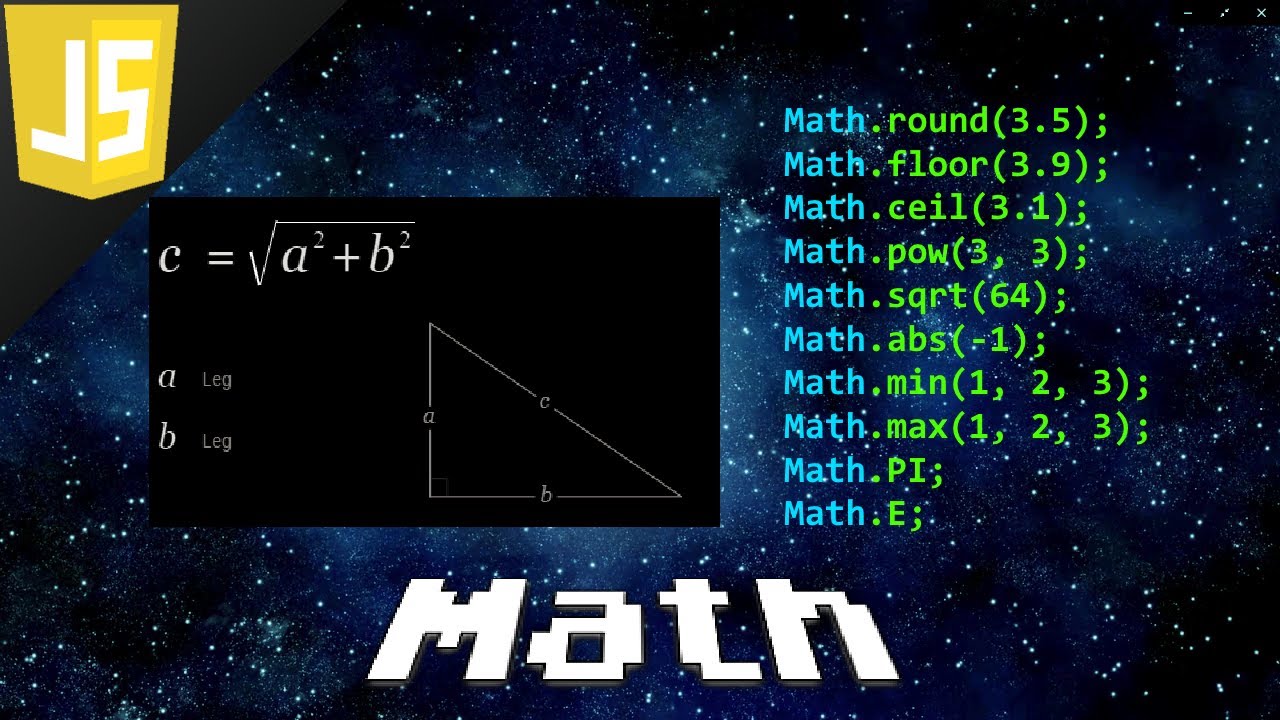 javascript math  Update New  JavaScript Math 📐