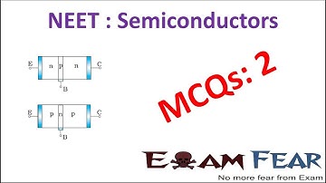 NEET Physics SemiConductors : Multiple Choice Previous Years Questions MCQs 2