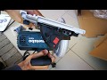 Unpacking / unboxing circular saw Metabo KS 55 FS 600955000