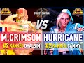 SF6 🔥 Mister Crimson (#2 Ranked Dhalsim) vs Hurricane (#2 Ranked Cammy) 🔥 SF6 High Level Gameplay