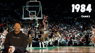 Los Angeles Lakers vs Boston Celtics 1984 NBA Finals Game 7 (REACTION) BOSTON WINS THE 1984 FINALS!!