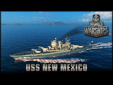 World of Warships - USS New Mexico [ deutsch | gameplay ]