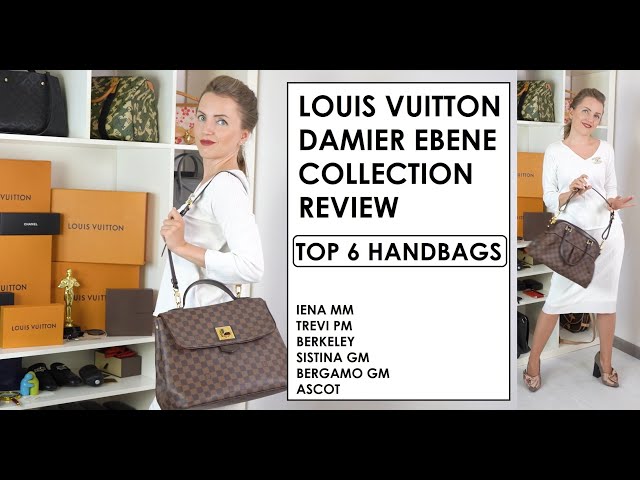 Louis Vuitton Damier Ebene Canvas Ascot Bag Louis Vuitton