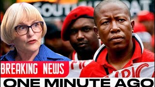 1 MIN AGO : BAD NEWS FOR SOUTH AFRICA TODAY| JULIUS MALEMA VS HELEN ZILLE SHOWDOWN 