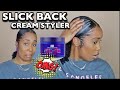 *NO GEL* SLICK BACK CREAM STYLER?? THIS IS EVERYTHING! | Afro Sheen