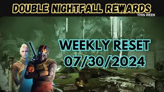 Destiny 2 - Weekly Reset 07302024 - Not Bad Loot
